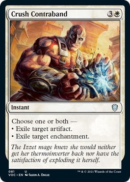 Image for Crush Contraband (81) [Innistrad: Crimson Vow] - Magic: The Gathering