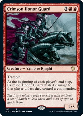 Image for Crimson Honor Guard (145) [Innistrad: Crimson Vow] - Magic: The Gathering