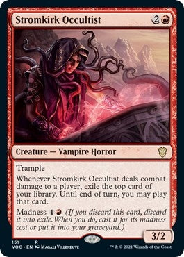 Image for Stromkirk Occultist (151) [Innistrad: Crimson Vow] - Magic: The Gathering