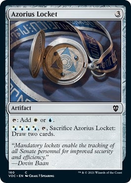 Image for Azorius Locket (160) [Innistrad: Crimson Vow] - Magic: The Gathering