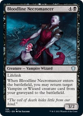 Image for Bloodline Necromancer (120) [Innistrad: Crimson Vow] - Magic: The Gathering