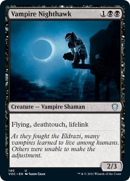 Image for Vampire Nighthawk (140) [Innistrad: Crimson Vow] - Magic: The Gathering