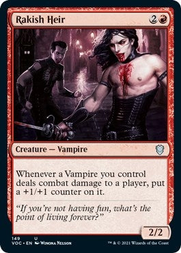 Image for Rakish Heir (149) [Innistrad: Crimson Vow] - Magic: The Gathering