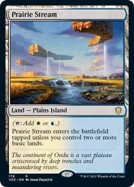 Image for Prairie Stream (179) [Innistrad: Crimson Vow] - Magic: The Gathering
