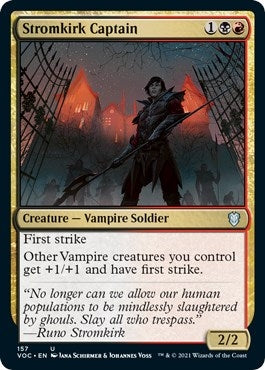 Image for Stromkirk Captain (157) [Innistrad: Crimson Vow] - Magic: The Gathering