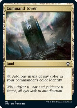Image for Command Tower (172) [Innistrad: Crimson Vow] - Magic: The Gathering