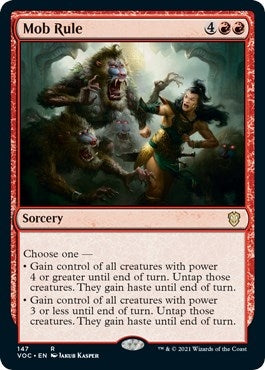 Image for Mob Rule (147) [Innistrad: Crimson Vow] - Magic: The Gathering