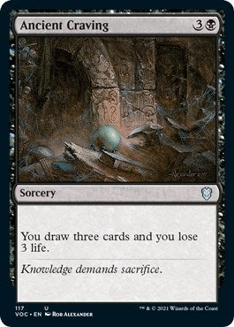 Image for Ancient Craving (117) [Innistrad: Crimson Vow] - Magic: The Gathering