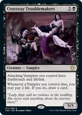 Image for Crossway Troublemakers (17) [Innistrad: Crimson Vow] - Magic: The Gathering