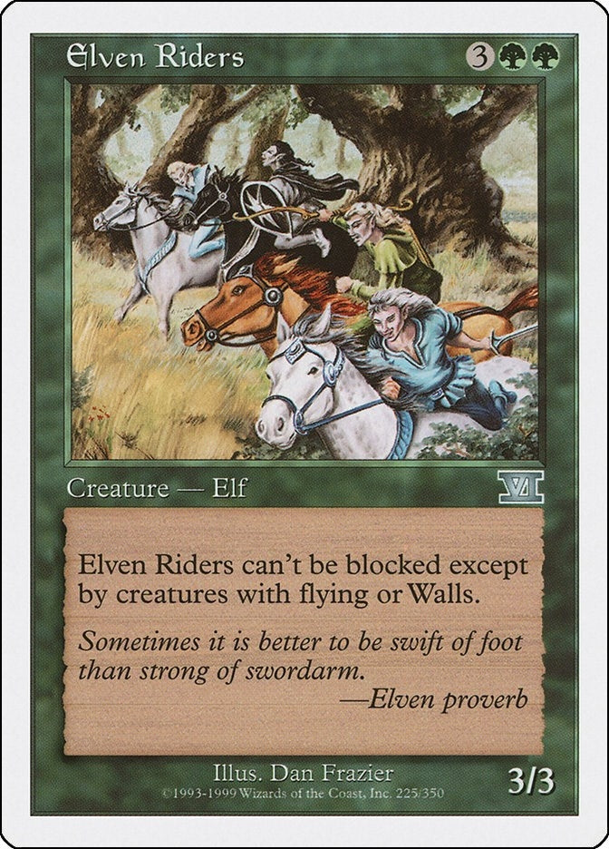 Image for Elven Riders (225) [Classic Sixth Edition] - Magic: The Gathering