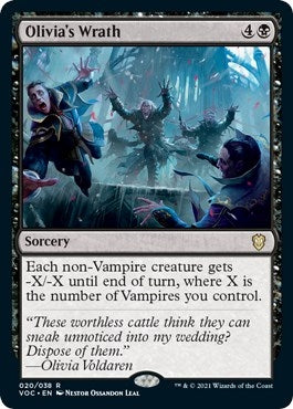 Image for Olivia's Wrath (20) [Innistrad: Crimson Vow] - Magic: The Gathering