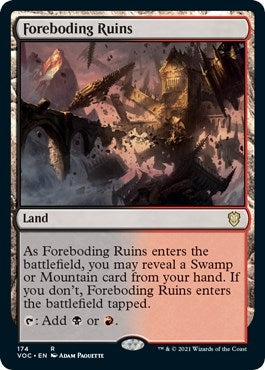 Image for Foreboding Ruins (174) [Innistrad: Crimson Vow] - Magic: The Gathering