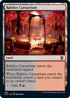 Rakdos Carnarium (180) [Commander: Innistrad: Crimson Vow]