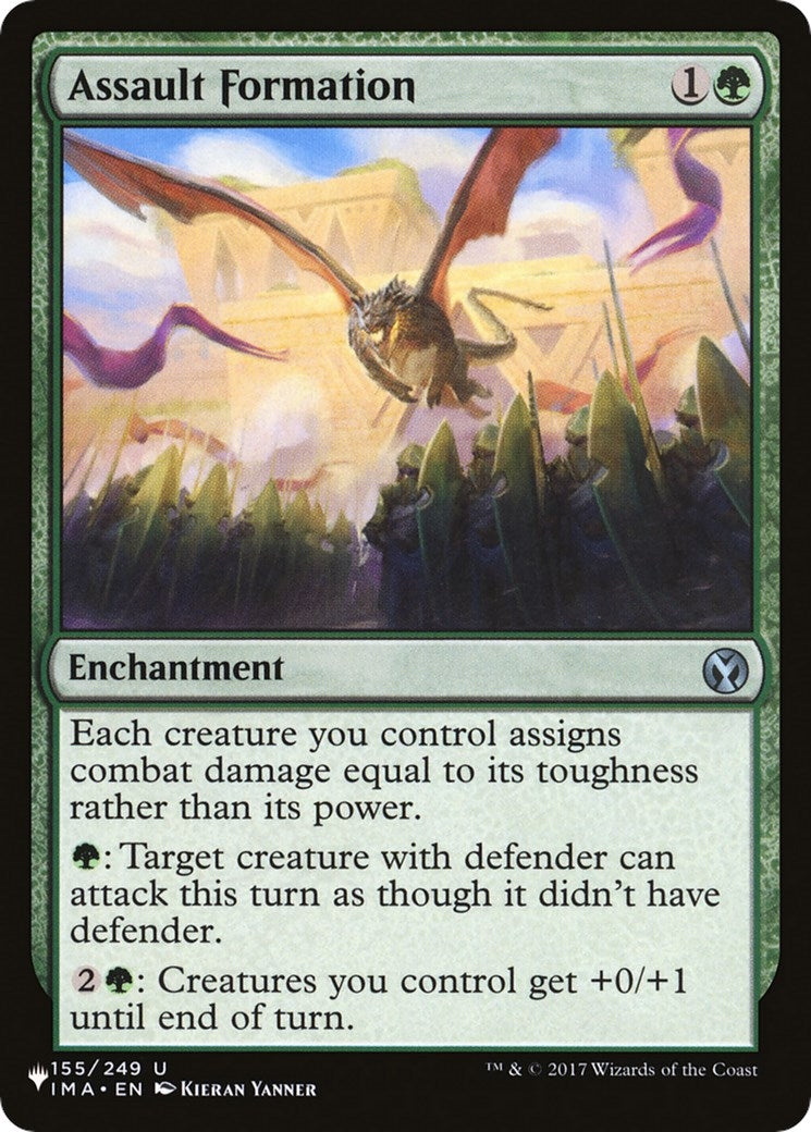 Image for Assault Formation (155/249) [The List Reprints] - Magic: The Gathering