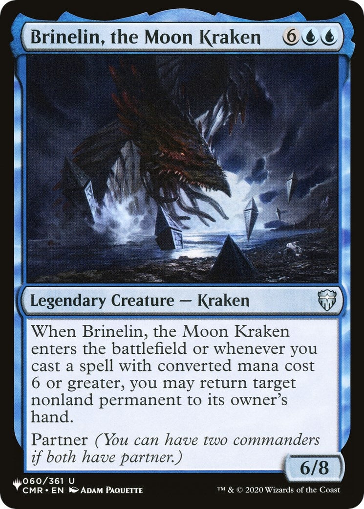 Image for Brinelin, the Moon Kraken (060/361) [The List Reprints] - Magic: The Gathering