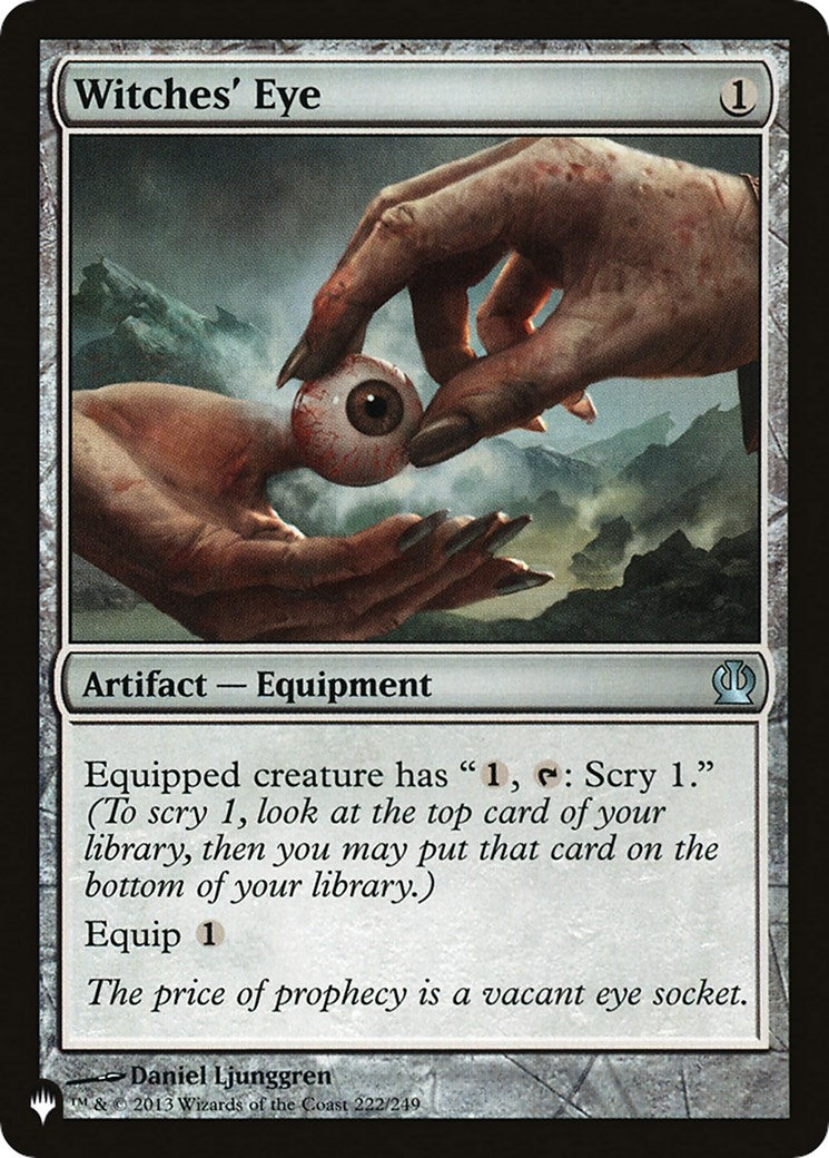 Image for Witches' Eye (222/249) [The List Reprints] - Magic: The Gathering