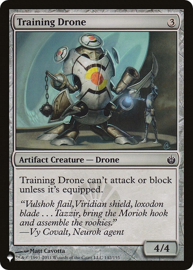 Image for Training Drone (142/155) [The List Reprints] - Magic: The Gathering