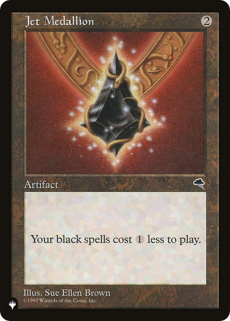 Image for Jet Medallion [The List Reprints] - Magic: The Gathering