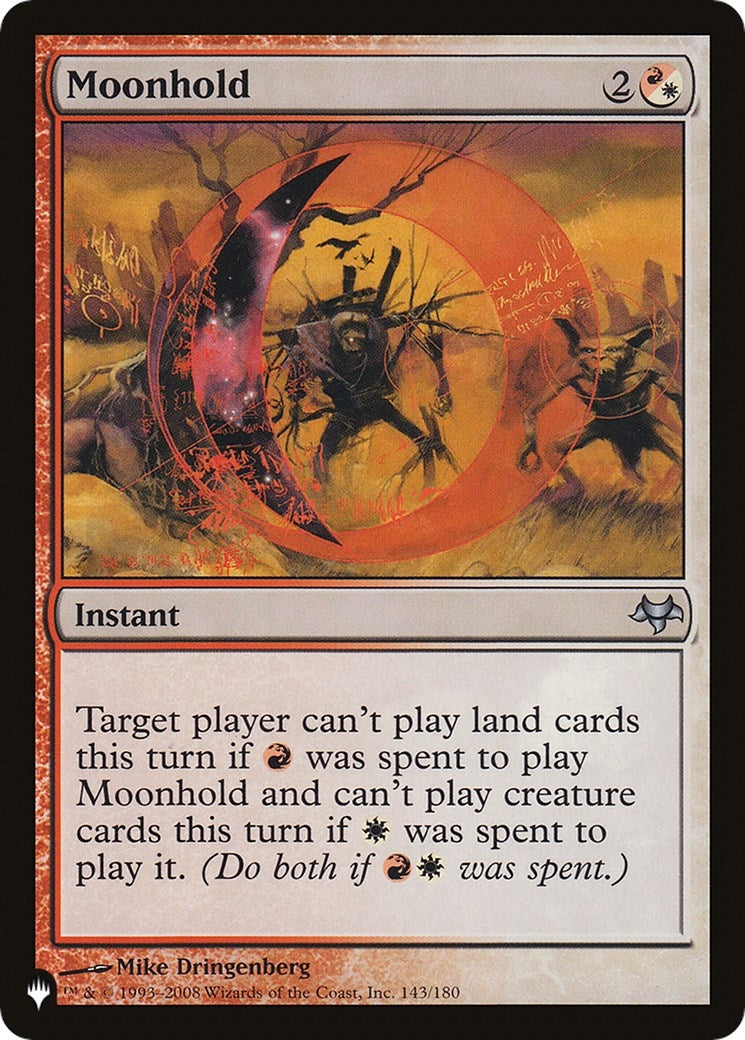 Image for Moonhold (143/180) [The List Reprints] - Magic: The Gathering