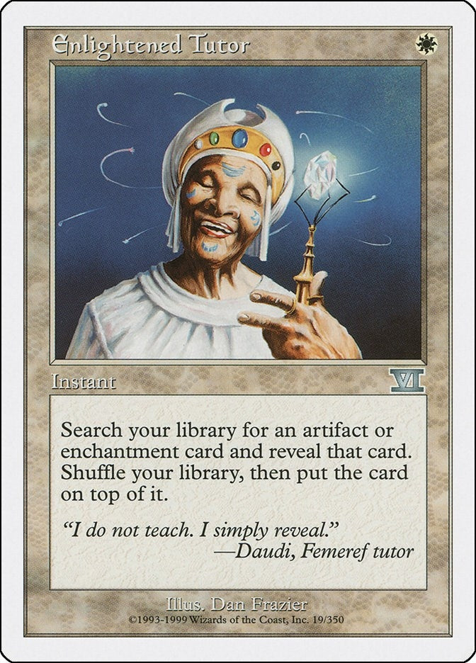 Image for Enlightened Tutor (19) [Classic Sixth Edition] - Magic: The Gathering