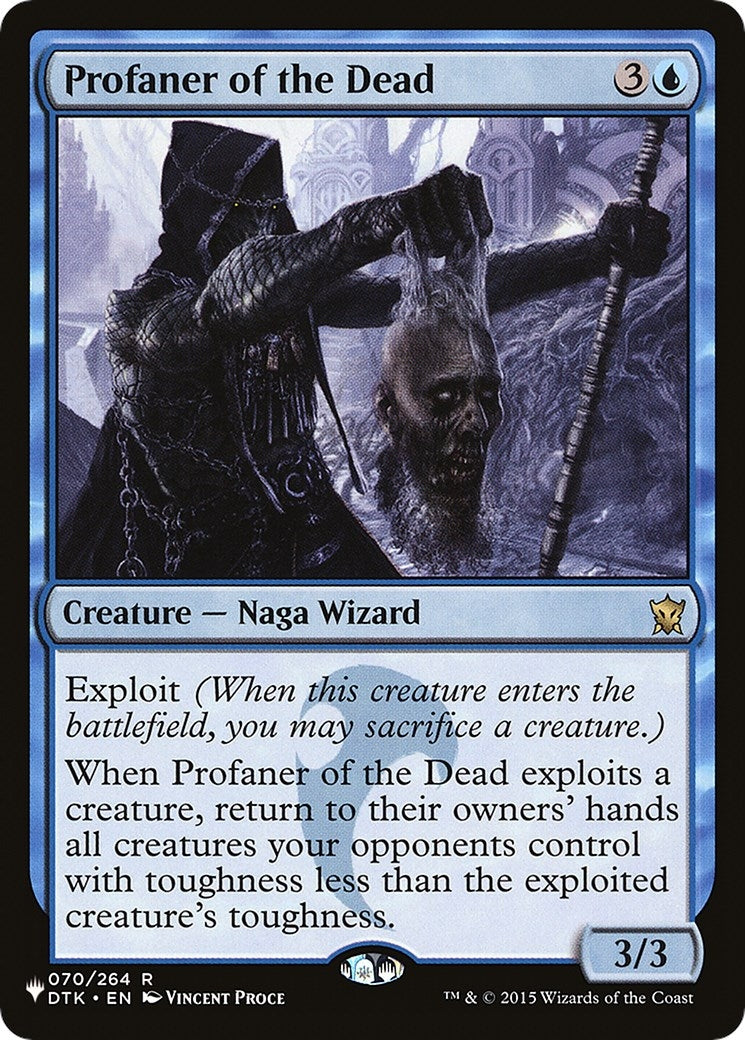 Image for Profaner of the Dead (070/264) [The List Reprints] - Magic: The Gathering