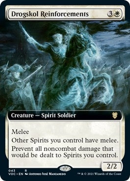 Image for Drogskol Reinforcements (Extended Art) (43) [Innistrad: Crimson Vow] - Magic: The Gathering