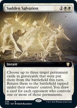 Image for Sudden Salvation (Extended Art) (48) [Innistrad: Crimson Vow] - Magic: The Gathering