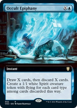 Image for Occult Epiphany (Extended Art) (52) [Innistrad: Crimson Vow] - Magic: The Gathering