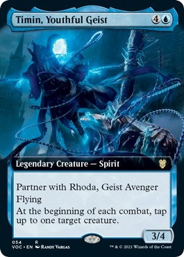 Image for Timin, Youthful Geist (Extended Art) (54) [Innistrad: Crimson Vow] - Magic: The Gathering
