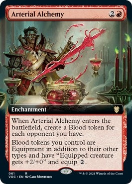Image for Arterial Alchemy (Extended Art) (61) [Innistrad: Crimson Vow] - Magic: The Gathering