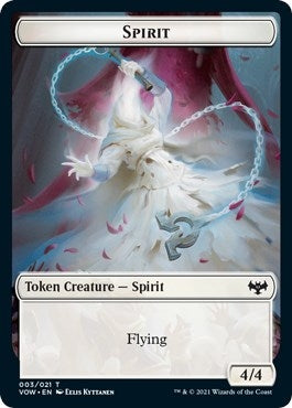 Image for Spirit Token (003) (3) [Innistrad: Crimson Vow] - Magic: The Gathering