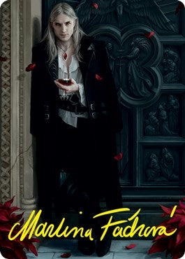 Image for Sorin the Mirthless (1/81) Art Card (Gold-Stamped Signature) (1) [Innistrad: Crimson Vow] - Magic: The Gathering