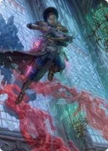 Image for Kaya, Geist Hunter Art Card (3) [Innistrad: Crimson Vow] - Magic: The Gathering