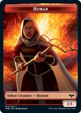 Image for Human Token (010) (10) [Innistrad: Crimson Vow] - Magic: The Gathering