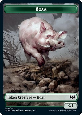 Image for Boar Token (12) [Innistrad: Crimson Vow] - Magic: The Gathering