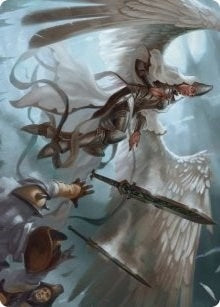 Image for Angelic Quartermaster Art Card (5) [Innistrad: Crimson Vow] - Magic: The Gathering