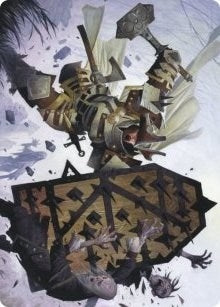 Image for Estwald Shieldbasher Art Card (9) [Innistrad: Crimson Vow] - Magic: The Gathering