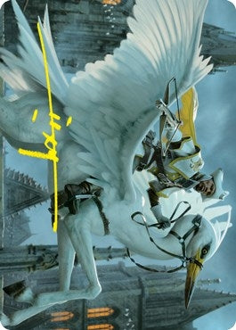 Image for Gryff Rider Art Card (Gold-Stamped Signature) (10) [Innistrad: Crimson Vow] - Magic: The Gathering