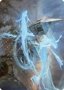 Hallowed Haunting Art Card (12) [Art Series: Innistrad: Crimson Vow]