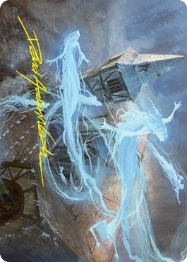 Image for Hallowed Haunting Art Card (Gold-Stamped Signature) (12) [Innistrad: Crimson Vow] - Magic: The Gathering