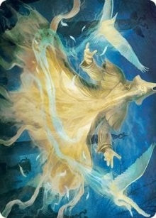 Image for Heron-Blessed Geist Art Card (13) [Innistrad: Crimson Vow] - Magic: The Gathering