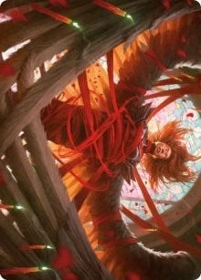 Sigarda's Imprisonment Art Card (16) [Art Series: Innistrad: Crimson Vow]