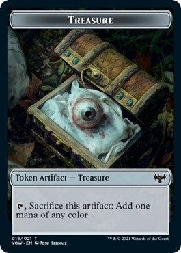 Image for Treasure Token (18) [Innistrad: Crimson Vow] - Magic: The Gathering
