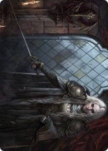 Image for Thalia, Guardian of Thraben Art Card (18) [Innistrad: Crimson Vow] - Magic: The Gathering