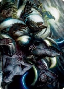 Image for Lunar Rejection Art Card (23) [Innistrad: Crimson Vow] - Magic: The Gathering