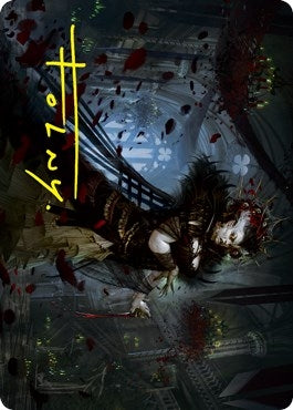 Image for Falkenrath Forebear Art Card (Gold-Stamped Signature) (33) [Innistrad: Crimson Vow] - Magic: The Gathering