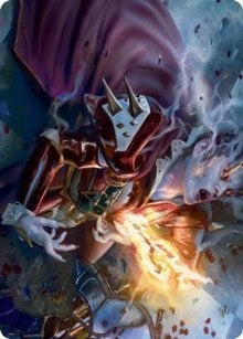 Image for Flame-Blessed Bolt Art Card (44) [Innistrad: Crimson Vow] - Magic: The Gathering