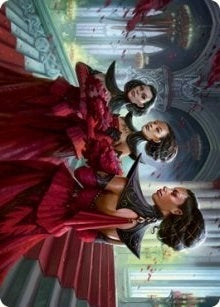Image for Olivia's Attendants Art Card (47) [Innistrad: Crimson Vow] - Magic: The Gathering