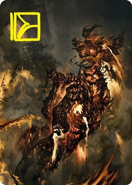 Image for Pyre Spawn Art Card (Gold-Stamped Signature) (48) [Innistrad: Crimson Vow] - Magic: The Gathering