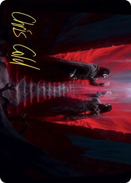 Image for Vampires' Vengeance Art Card (Gold-Stamped Signature) (49) [Innistrad: Crimson Vow] - Magic: The Gathering
